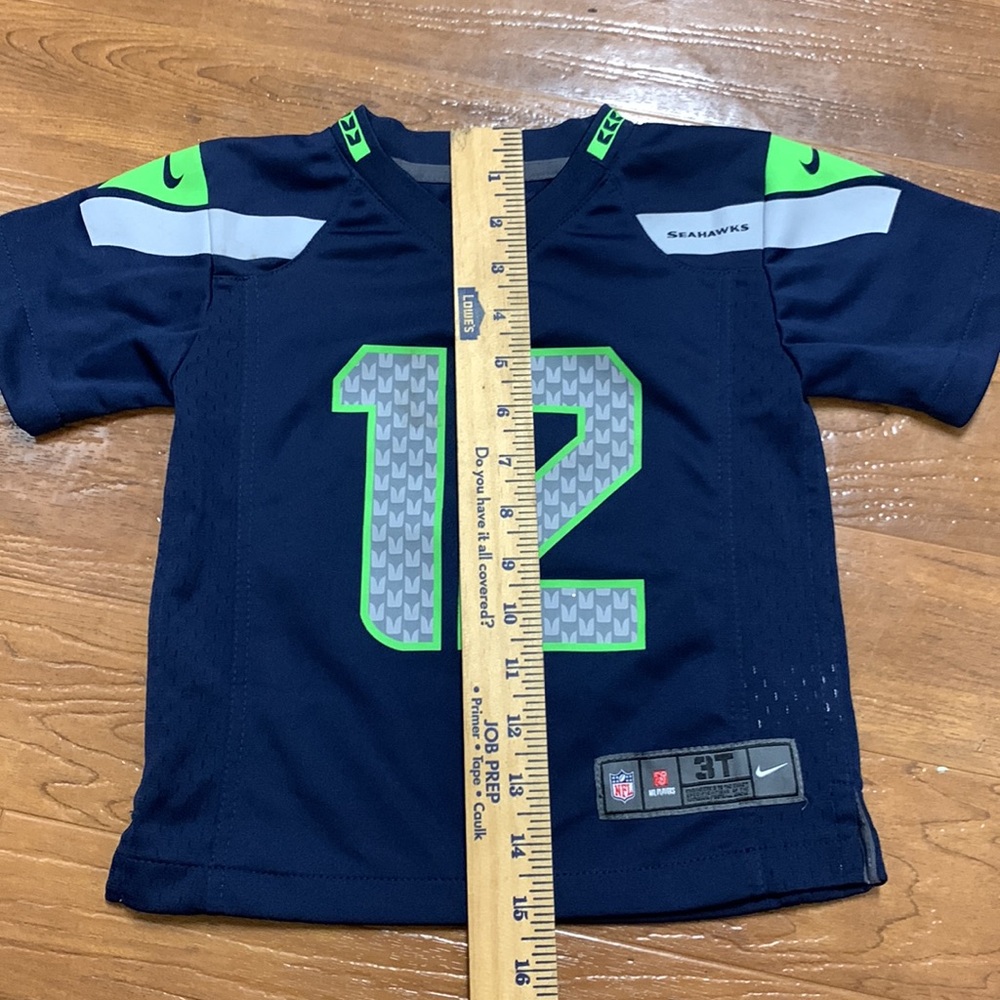 Nike Seattle Seahawks Fan #12 Football Jersey - Picture 2 of 5